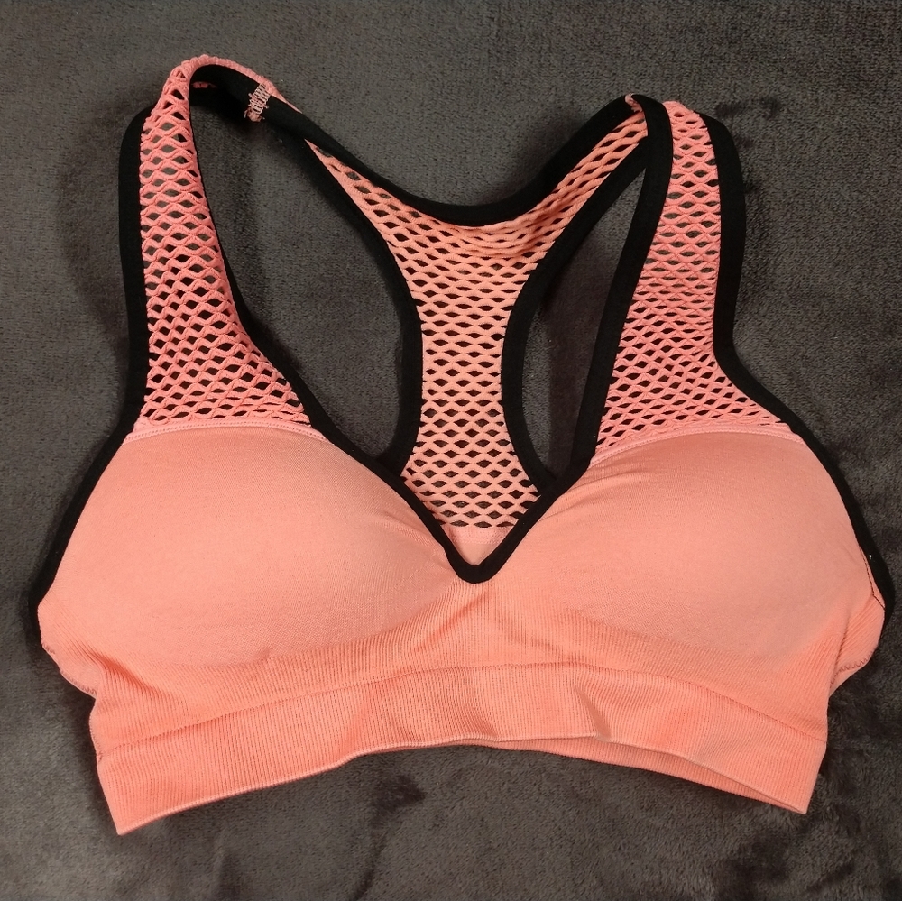 Mae Racerback Mesh Pushup bralette